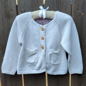 Jojo Maman Bebe Knit Button-Up Cardigan Sweater, 18-24mo